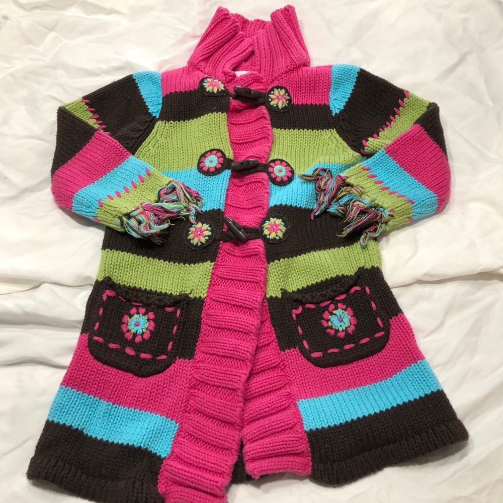 Lilly Wicket Multicolored Sweater sz18Months